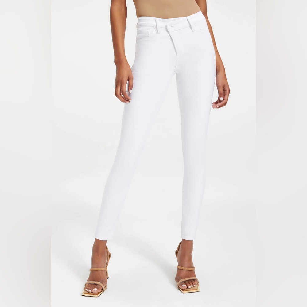 NWT Good American Crossover Jeans